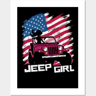 Jeep-girls Posters and Art